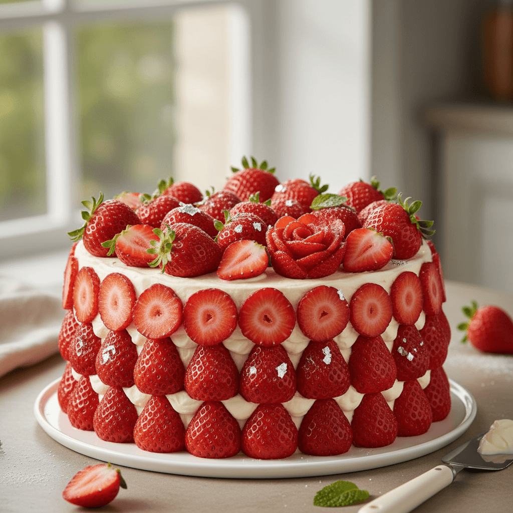El arte de decorar un pastel con fresas: técnicas y consejos