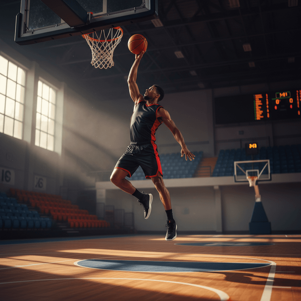 Cómo saltar más alto en baloncesto