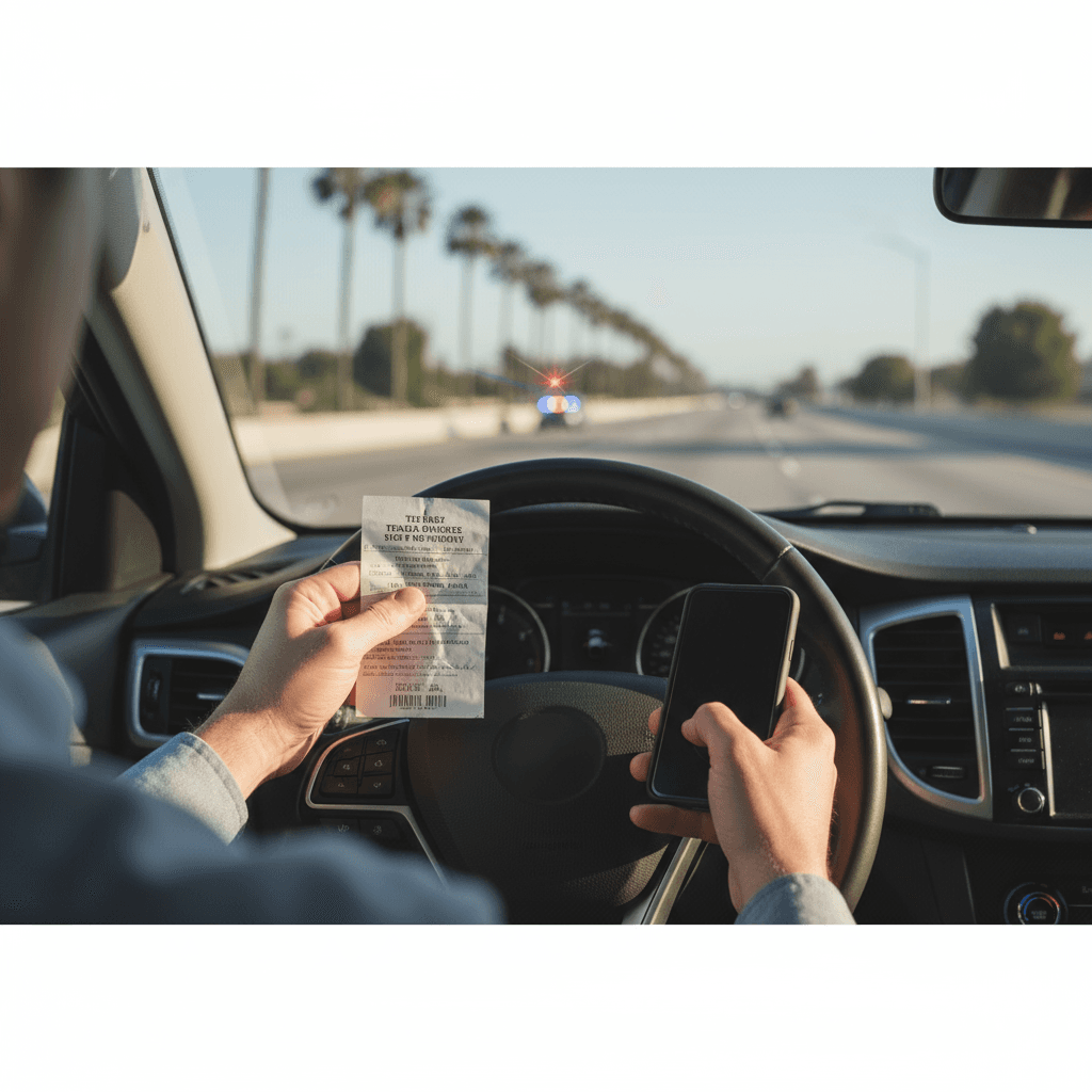 Cómo impugnar una multa de teléfono celular en California
