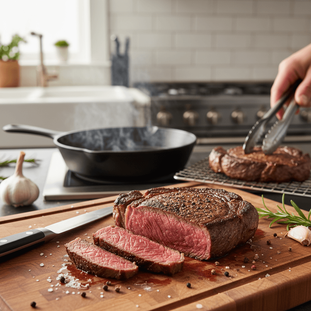 El arte de cocinar un filete al punto medio: Guía definitiva