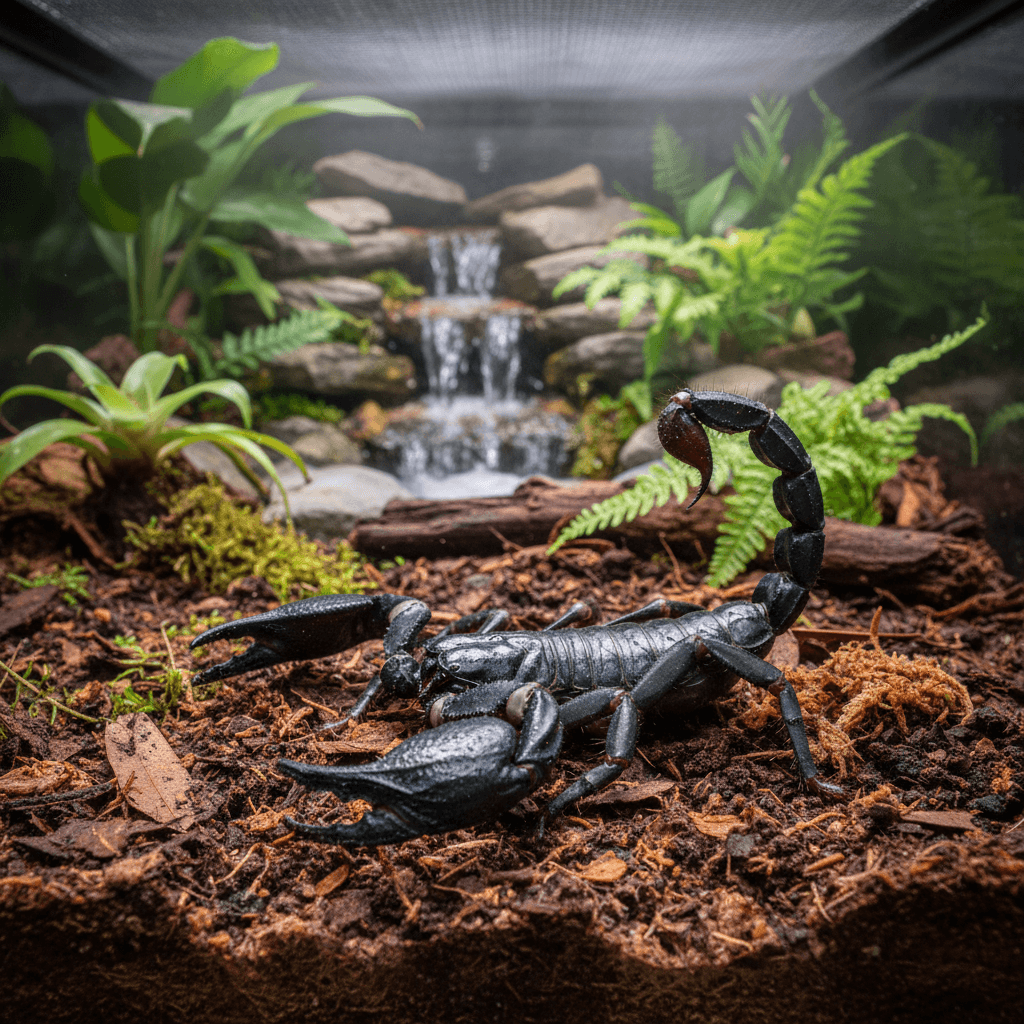 Guía completa para el cuidado del escorpión emperador