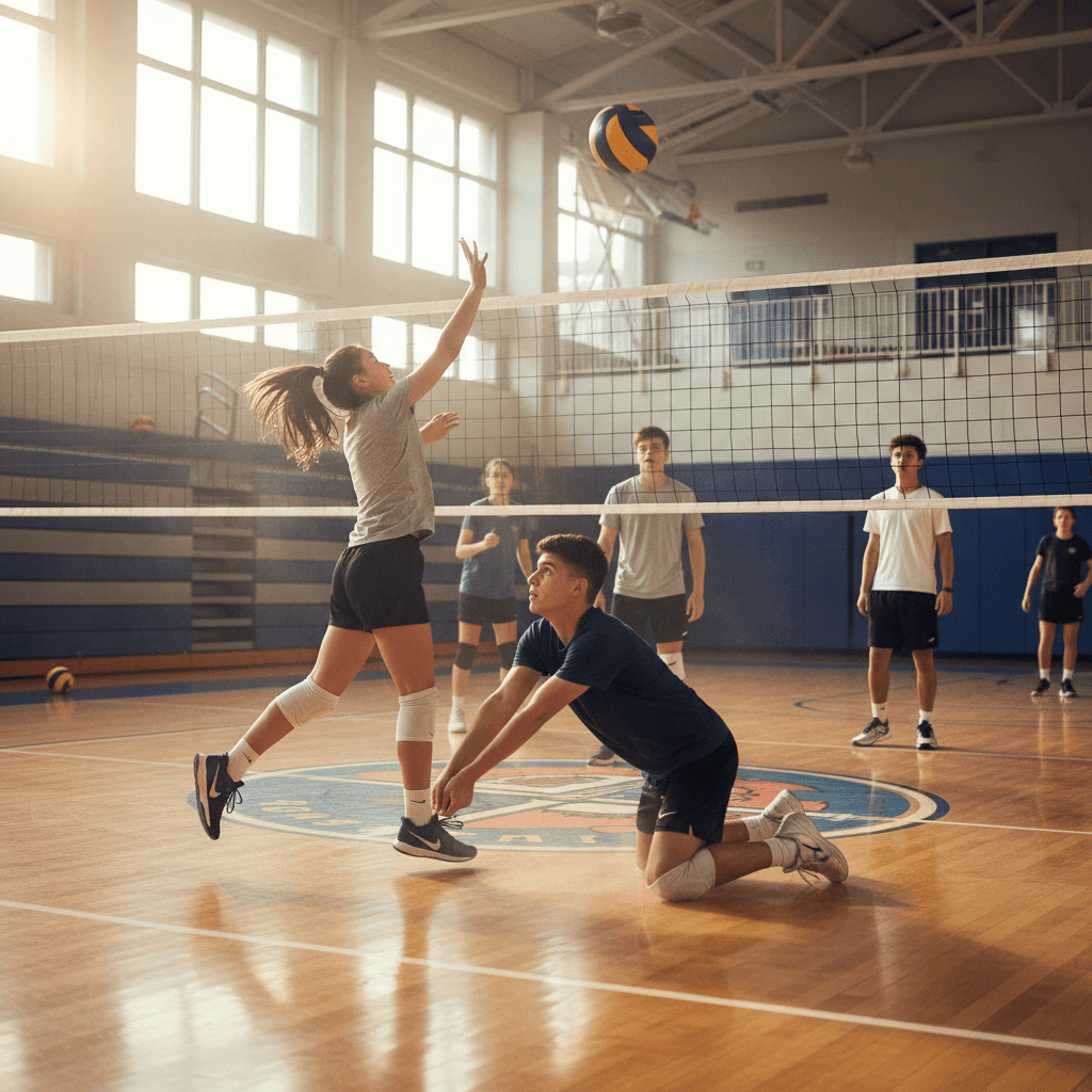 Cómo entrar en el equipo de voleibol de tu escuela: una guía completa