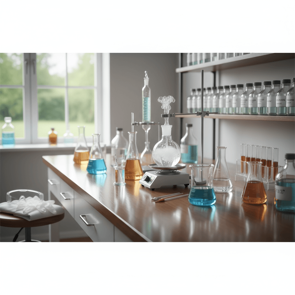 Cómo construir tu propio laboratorio de química en casa