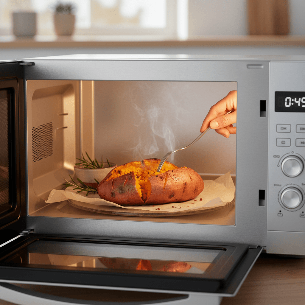 Cómo cocinar un boniato en el microondas: una guía completa