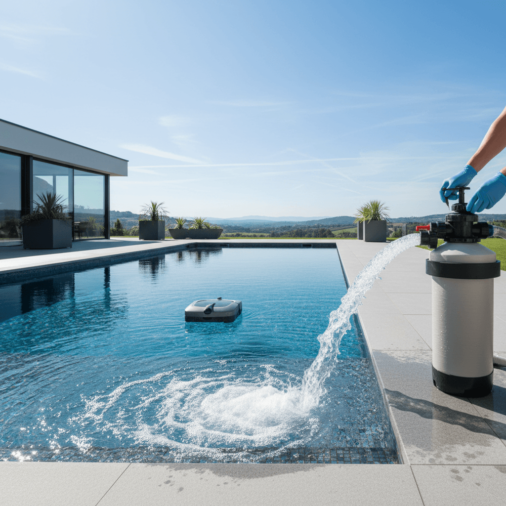 Guía completa para aspirar tu piscina y limpiar el filtro