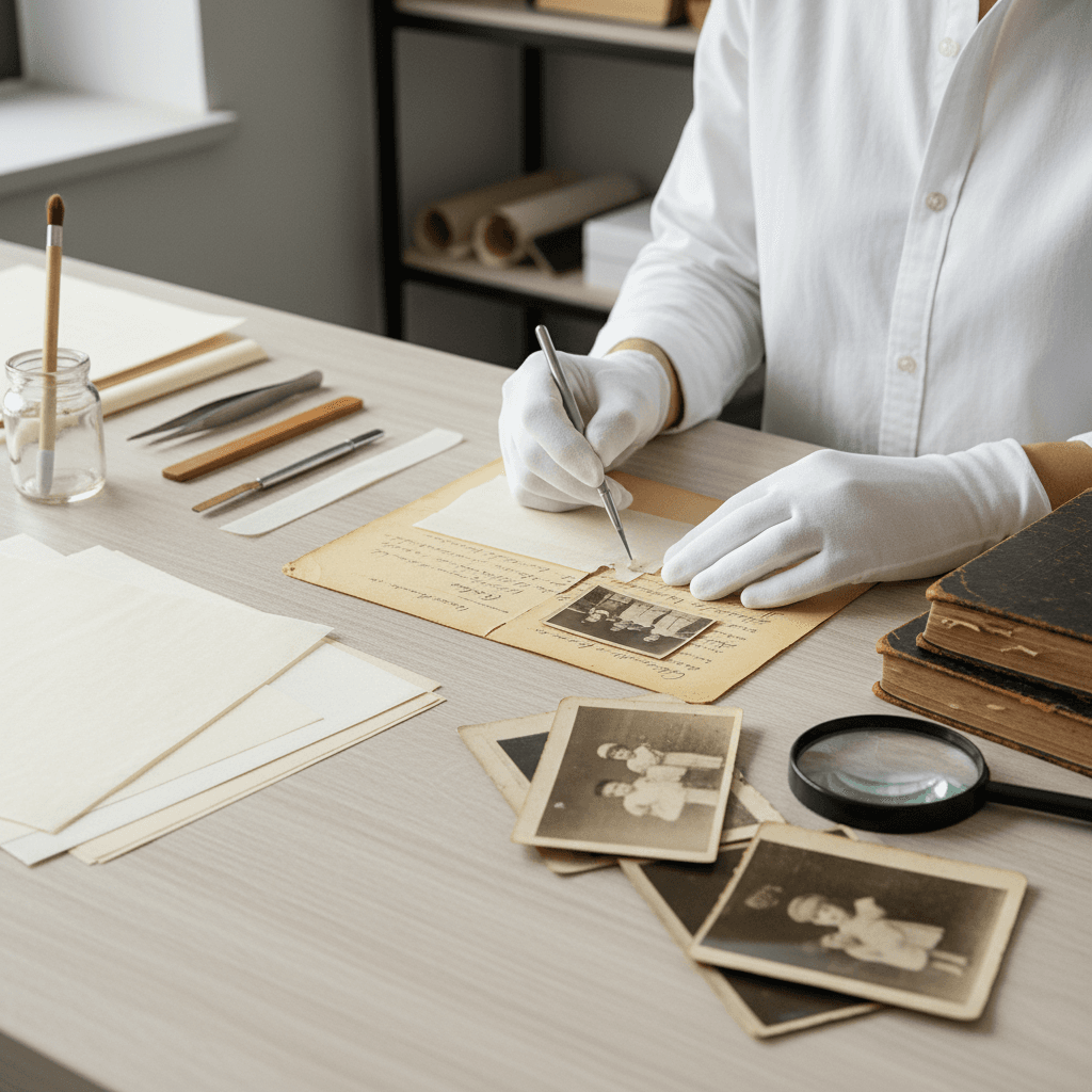 Guía completa para la restauración de papel: De daños por agua a desgarros