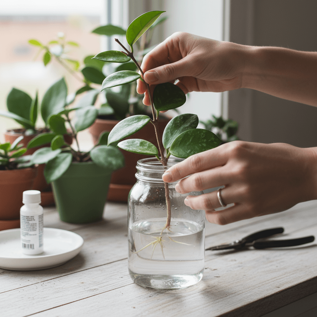 Guía completa para propagar tus plantas de Hoya con éxito