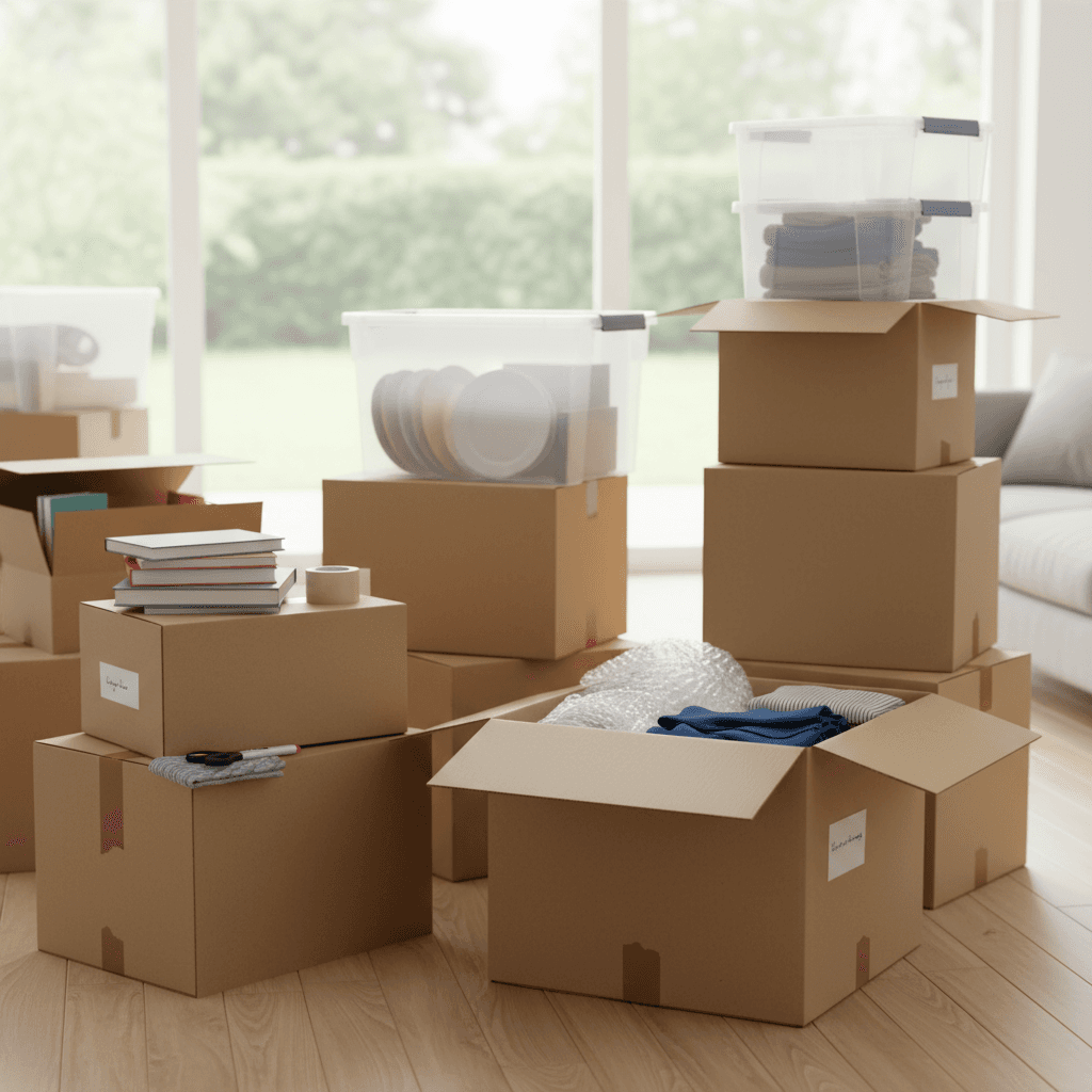 Guía definitiva para empacar cajas como un profesional en tu mudanza