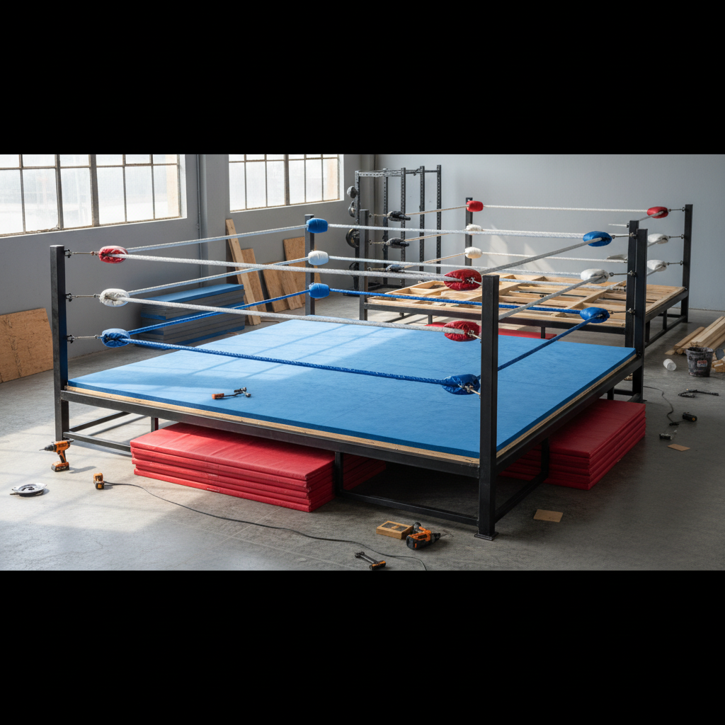 Cómo construir tu propio ring de lucha libre: una guía paso a paso