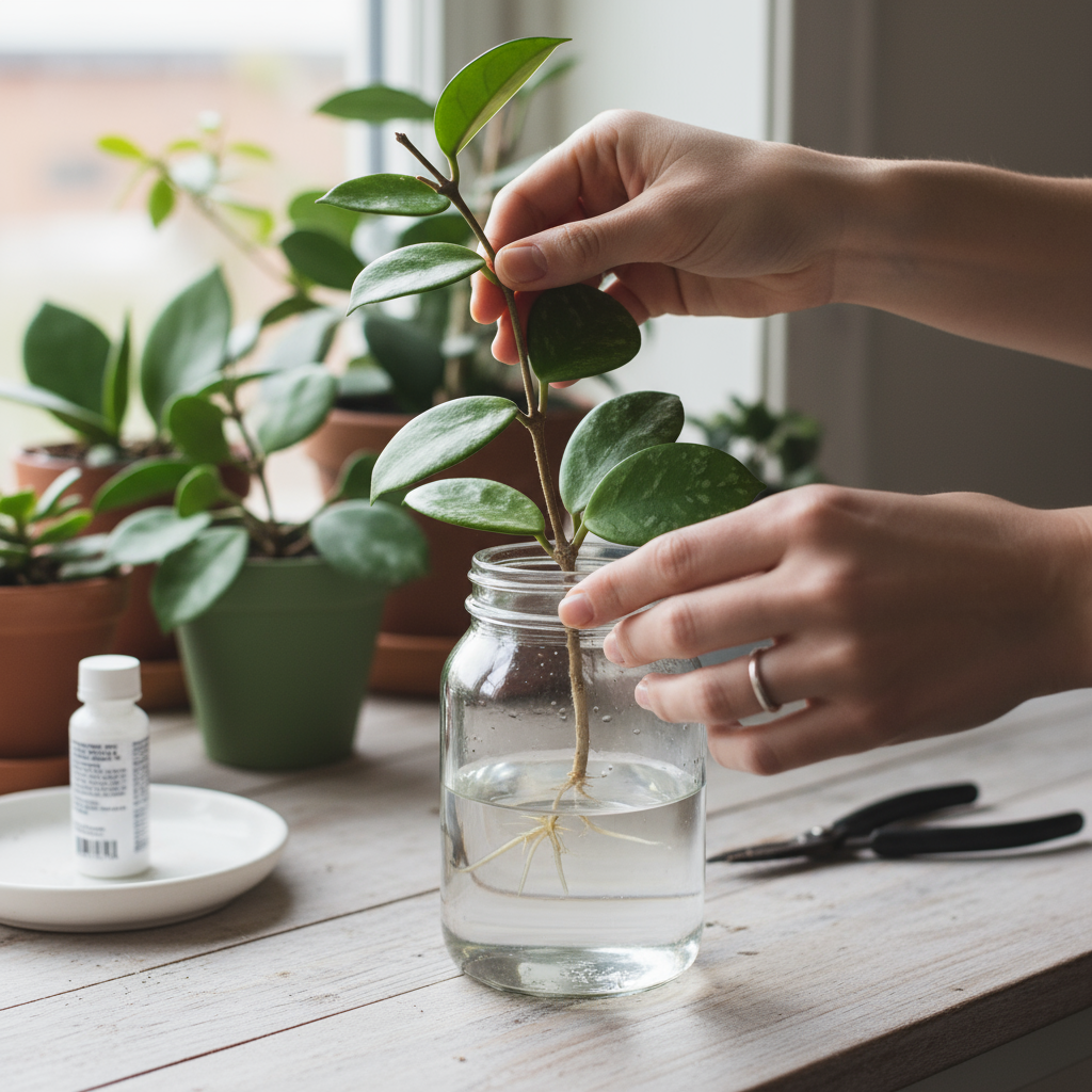 Guía completa para propagar tus plantas de Hoya con éxito