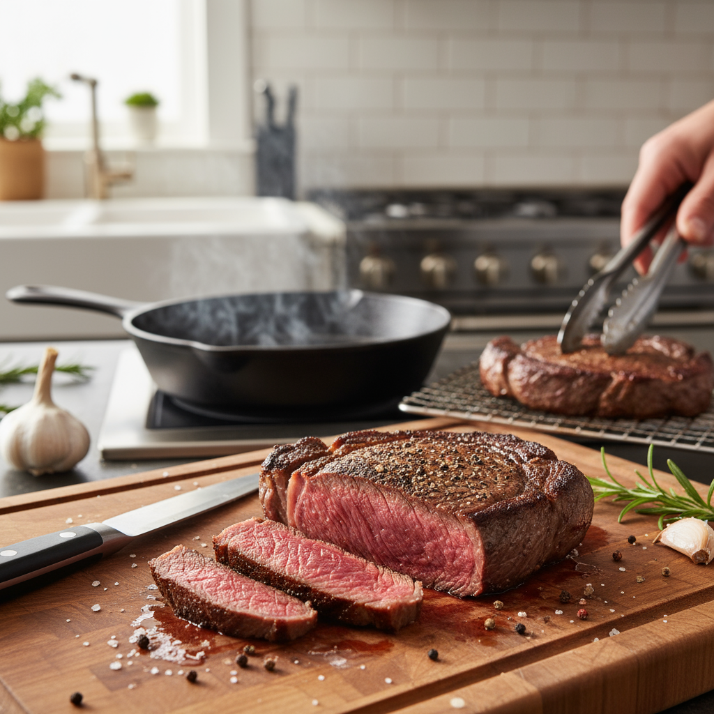 El arte de cocinar un filete al punto medio: Guía definitiva