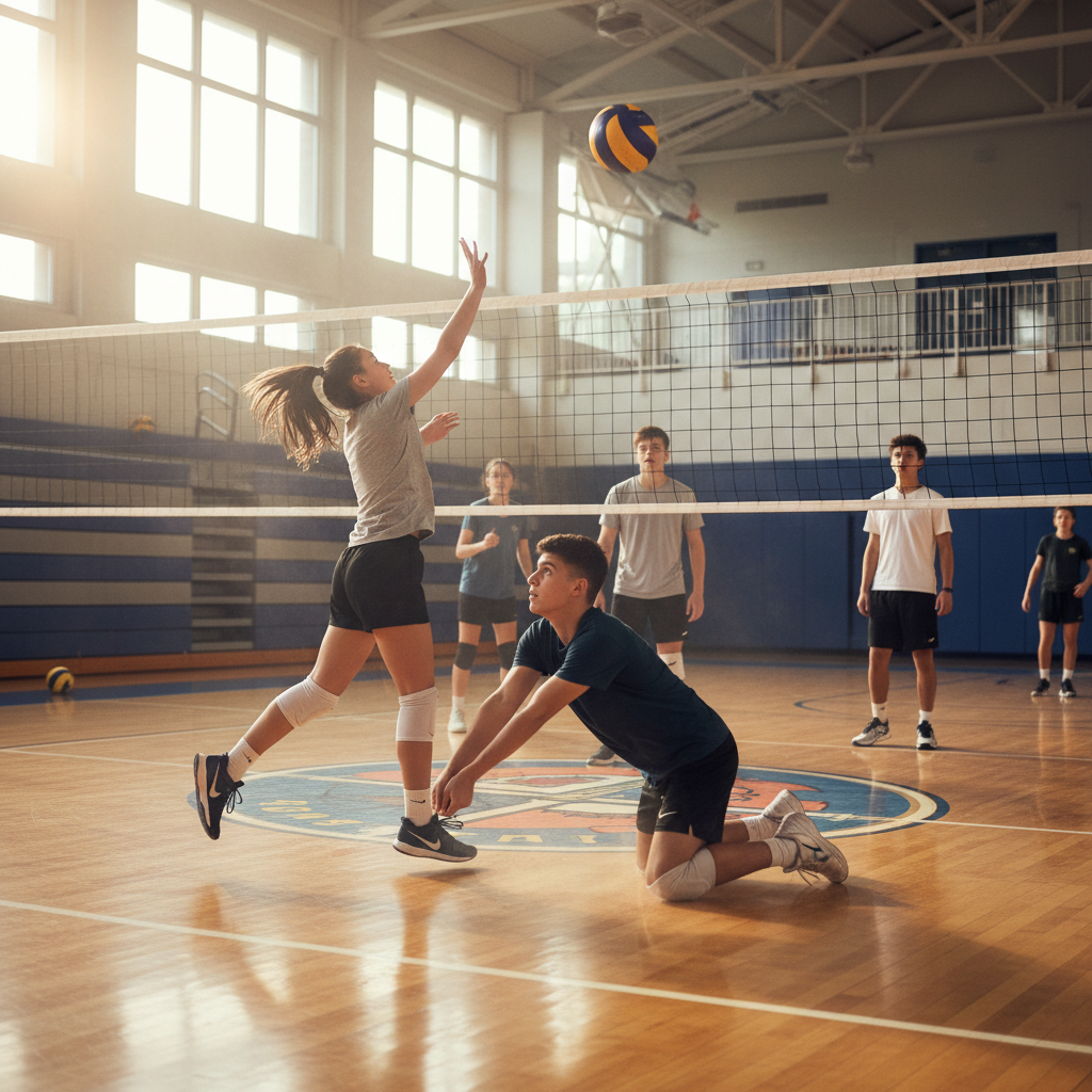 Cómo entrar en el equipo de voleibol de tu escuela: una guía completa