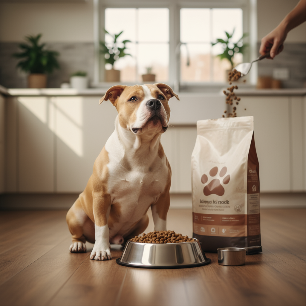 Guía completa para alimentar a tu cachorro de American Bully